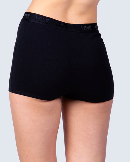 PANTALETA LADY GENNY TIPO BOXER COTTON SPANDEX
