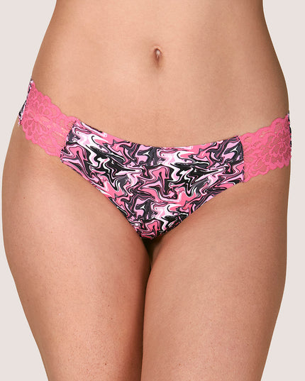COLALESS LADY GENNY MICROFIBRA Y ENCAJE - MAWI