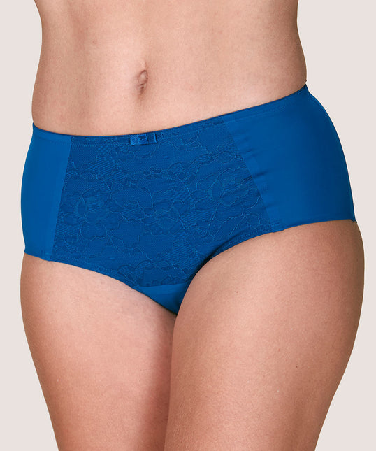 Sostén LADY GENNY Cuadro Lady Genny Microfibra Con Encaje en color azul.