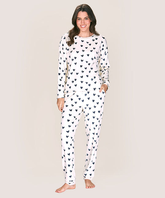 Accesorio LADY GENNY pijama lady genny soft fantasia en color blanco