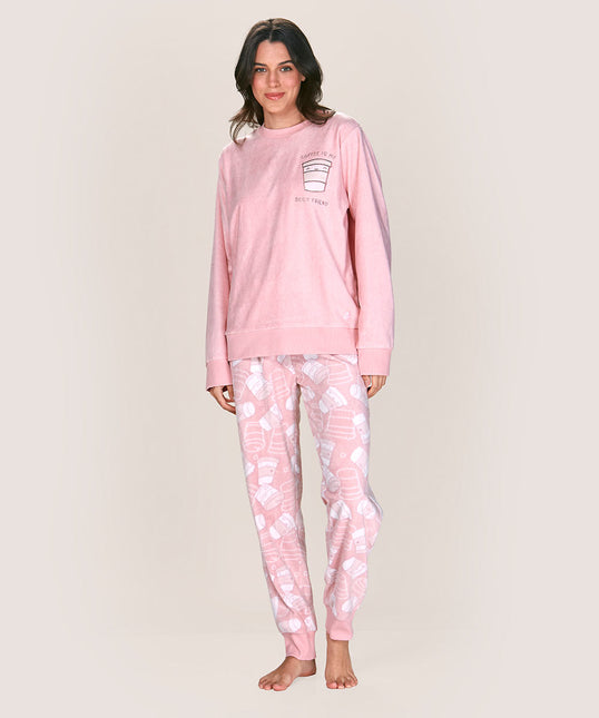 Accesorio LADY GENNY pijama lady genny micropolar en color rosa