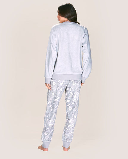 PIJAMA LADY GENNY MICROPOLAR - MAWI