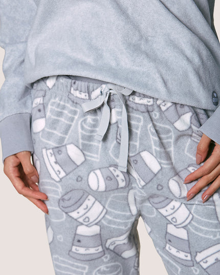 PIJAMA LADY GENNY MICROPOLAR - MAWI