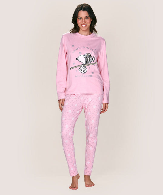 Accesorio SNOOPY pijama snoopy cotton en color rosado