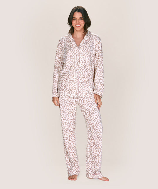 Accesorio LADY GENNY pijama lady genny micropolar en color marfil