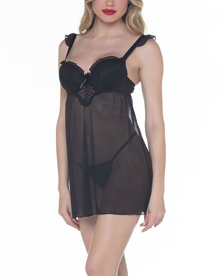 BABY DOLL LADY GENNY ENCAJE & MALLA