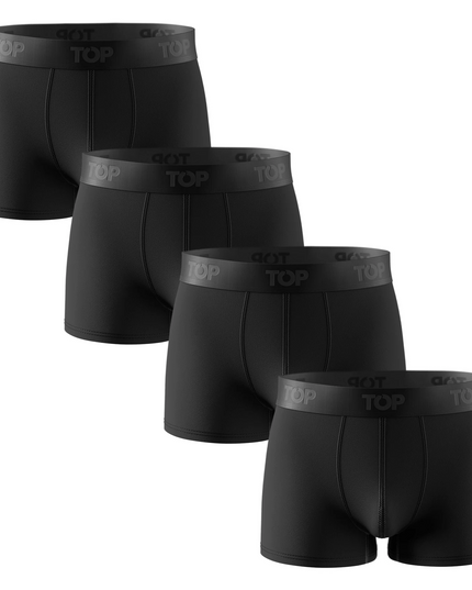 PACK TOP 4 BOXER CORTO ALGODÓN BASIC