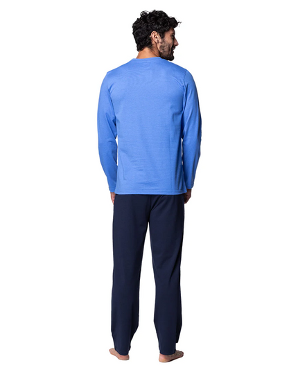 PIJAMA TOP ALGODÓN LISO
