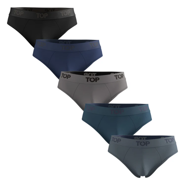 PACK 5 SLIP TOP ALGODÓN BASIC