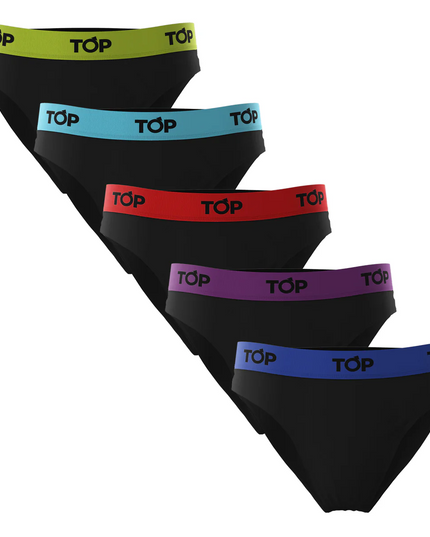 PACK 5 SLIP TOP ALGODÓN BASIC