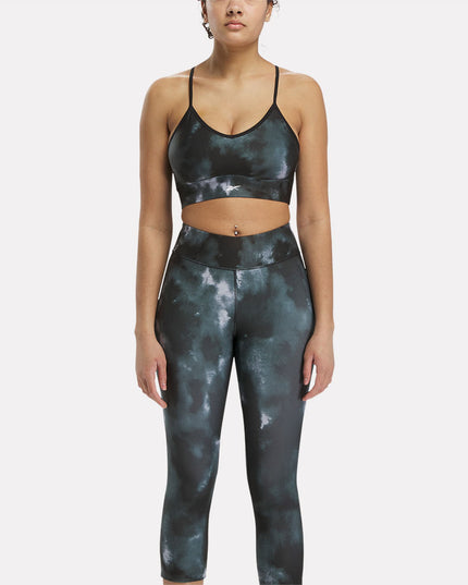 PETO REEBOK ID TRAIN PRINTED SPORTS BRA