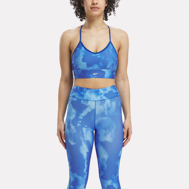 PETO REEBOK ID TRAIN PRINTED SPORTS BRA