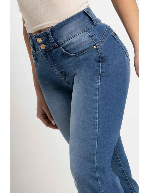 JEANS MOHICANO CINTURA FLARE