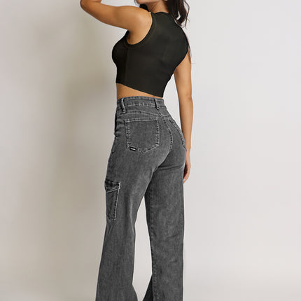 JEANS AMALIA WIDE LEG CARGO