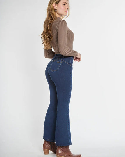 JEANS AMALIA PITILLO HIGH WAIST BOTONES