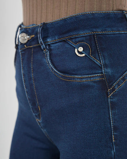 JEANS AMALIA PITILLO HIGH WAIST BOTONES