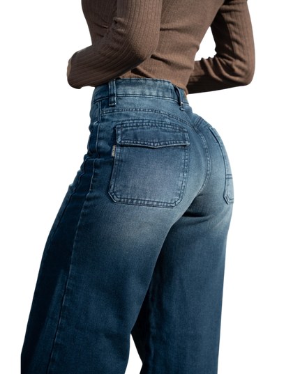 JEANS MOHICANO PIEZA LATERAL