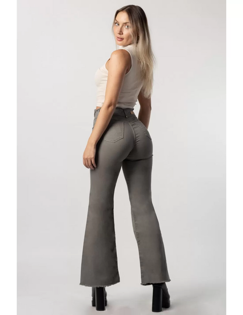 JEANS MOHICANO PRETINA DESFLECADO