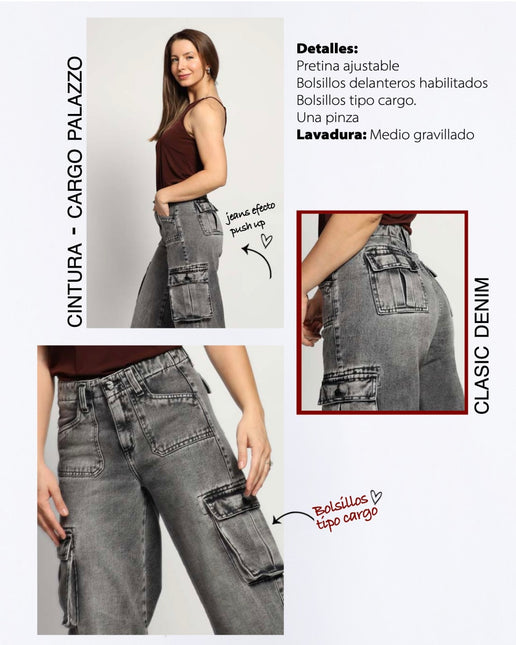 JEANS MOHICANO CARGO