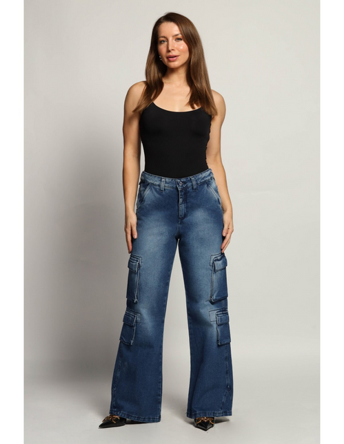 JEANS MOHICANO CARGO 4 BOLS