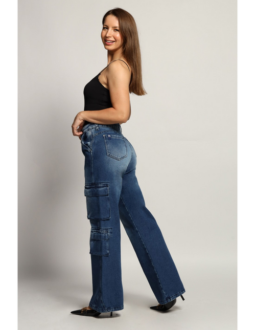 JEANS MOHICANO CARGO 4 BOLS