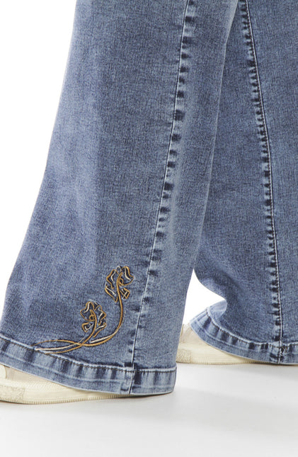 JEANS WADOS WIDE LEG TIRO ALTO