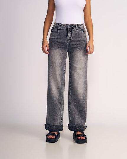 JEANS IL GIOCO WIDE LIGHT PINZAS EN CINTURA