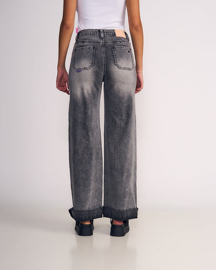 JEANS IL GIOCO WIDE LIGHT PINZAS EN CINTURA