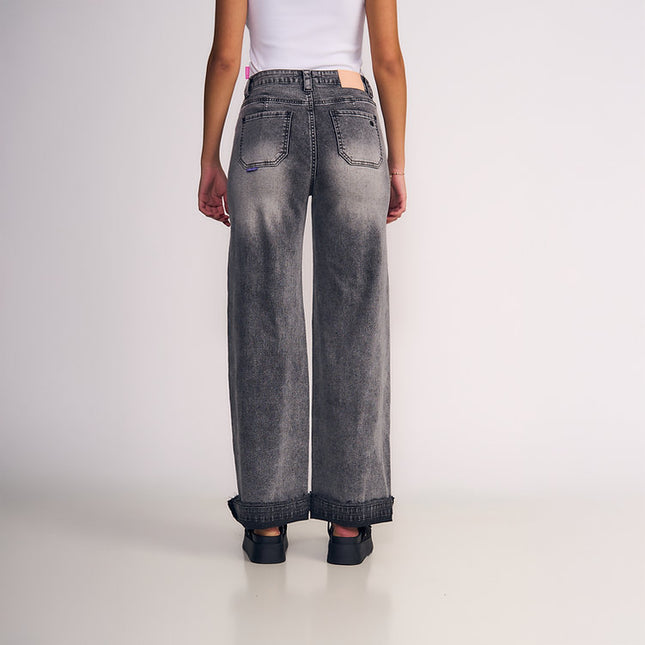 JEANS IL GIOCO WIDE LIGHT PINZAS EN CINTURA