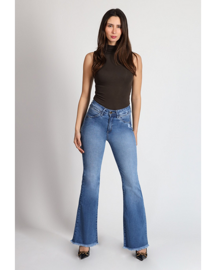 JEANS MOHICANO CINTURA FLARE