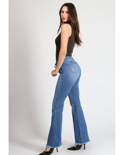 JEANS MOHICANO CINTURA FLARE