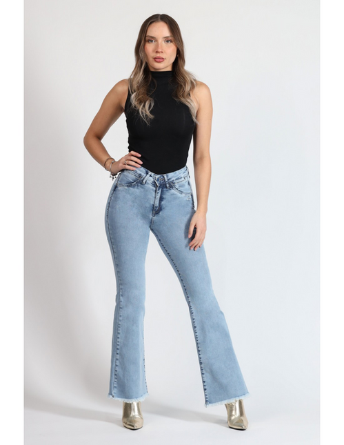 JEANS MOHICANO CINTURA FLARE