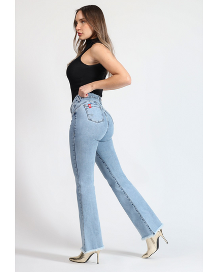 JEANS MOHICANO CINTURA FLARE