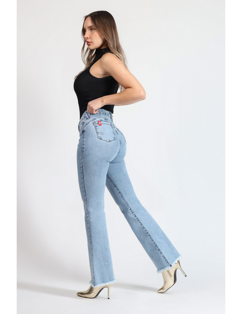 JEANS MOHICANO CINTURA FLARE