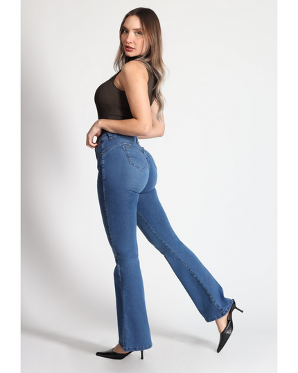 JEANS MOHICANO CINTURA FLARE