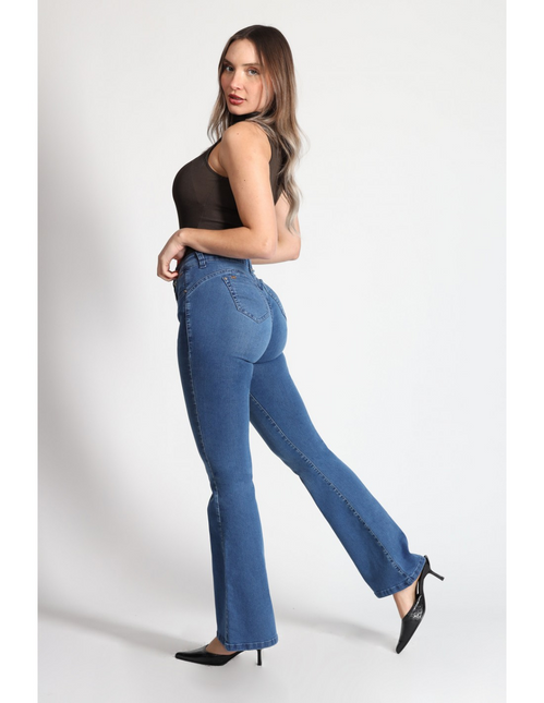JEANS MOHICANO CINTURA FLARE