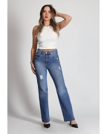 JEANS MOHICANO BIO 1 PINZA ROTURAS EN BOLS