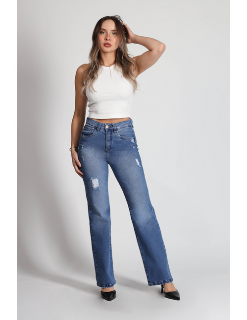 JEANS MOHICANO BIO 1 PINZA ROTURAS EN BOLS