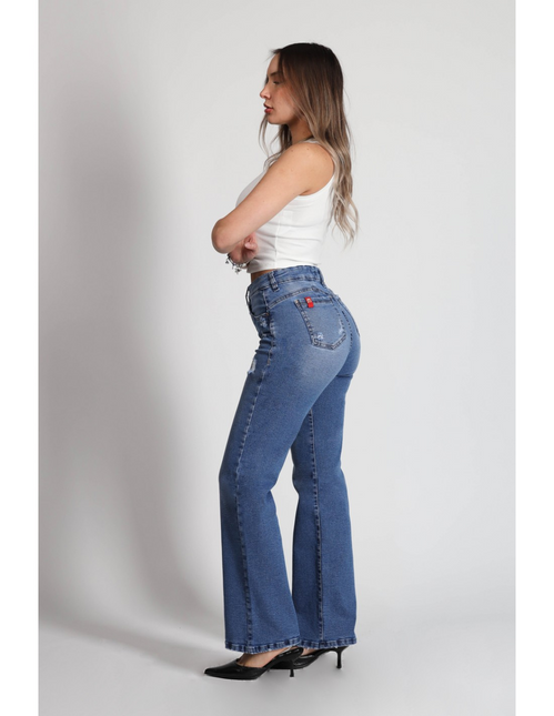 JEANS MOHICANO BIO 1 PINZA ROTURAS EN BOLS