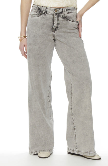 JEANS WADOS WIDE LEG TIRO ALTO