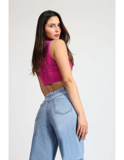 JEANS MOHICANO CARGO 4 BOLS. CON FUELLE