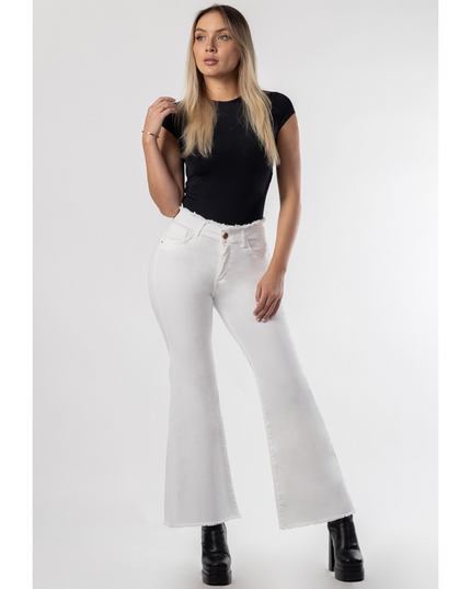 JEANS MOHICANO PRETINA DESFLECADA