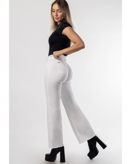 JEANS MOHICANO PRETINA DESFLECADA