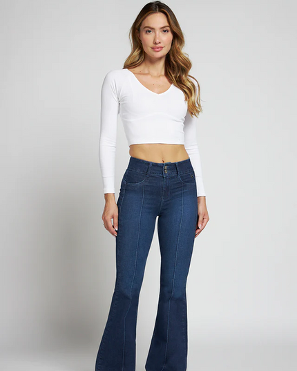 Accesorio AMALIA jeans amalia flare en color azul