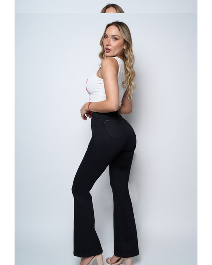 JEANS MOHICANO CINTURA FLARE - MAWI