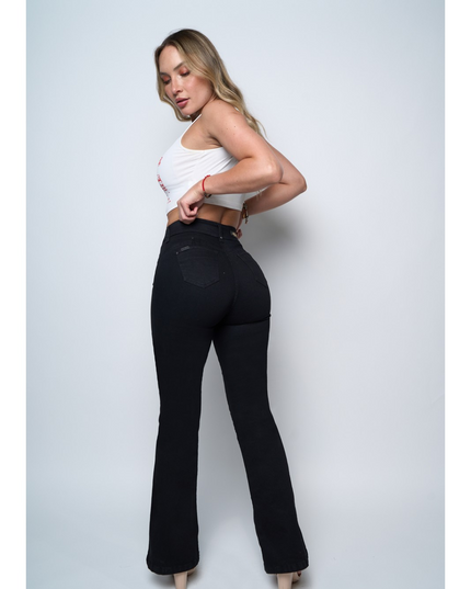 JEANS MOHICANO CINTURA FLARE - MAWI
