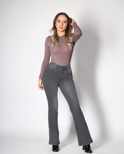 JEANS MOHICANO CINTURA FLARE