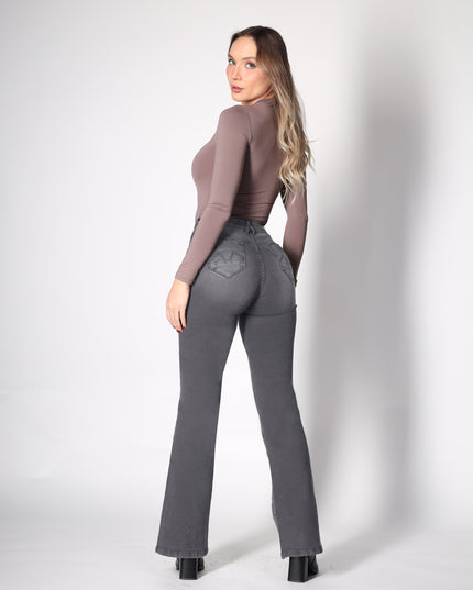 JEANS MOHICANO CINTURA FLARE