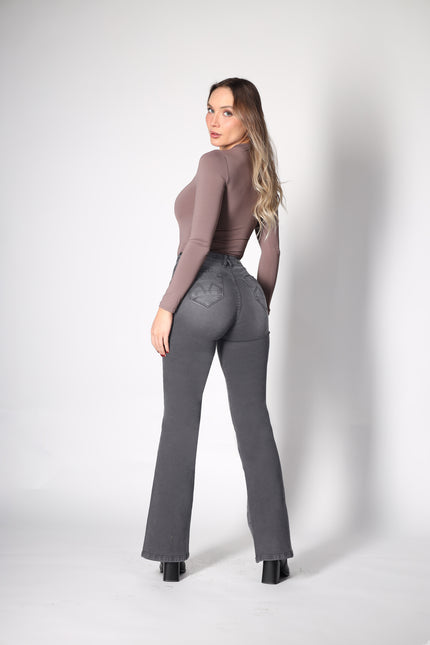 JEANS MOHICANO CINTURA FLARE