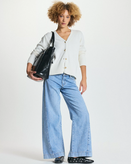 JEANS FOSTER WIDE LEG